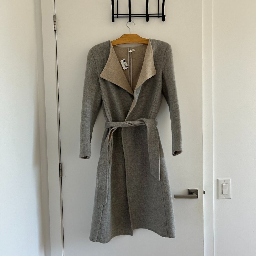 Club Monaco Wool wrap coat